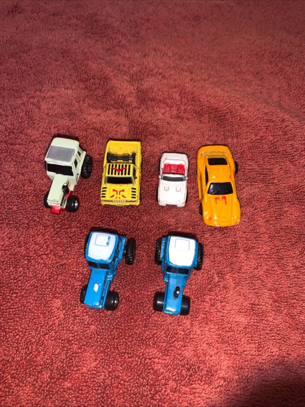 Vintage Mini Cars 1980s Micro Machines, mixed